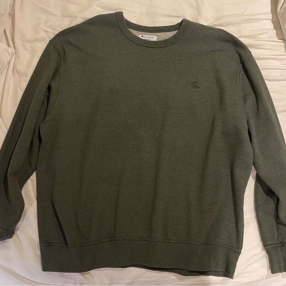 Green Champion Crewneck